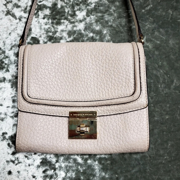 Kate Spade Small Merrick Everett Way Tan Crossbody Bag - Picture 2 of 10